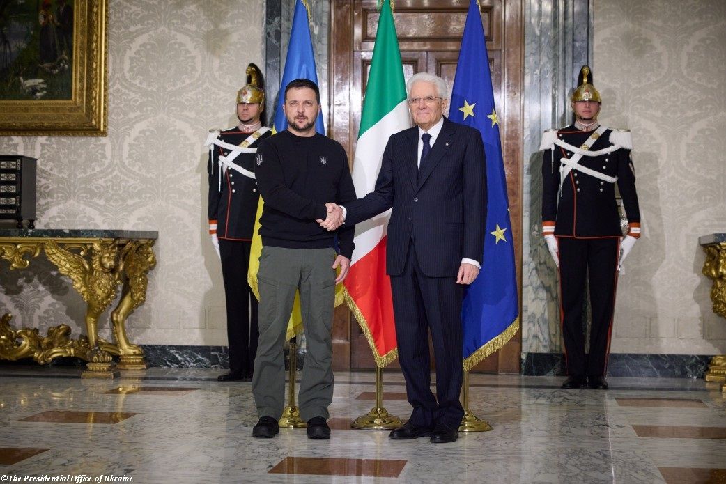 GUERRE EN UKRAINE: ZELENSKY REND VISITE AU PRÉSIDENT ITALIEN AVANT SA RENCONTRE AVEC LE PAPE FRANÇOIS