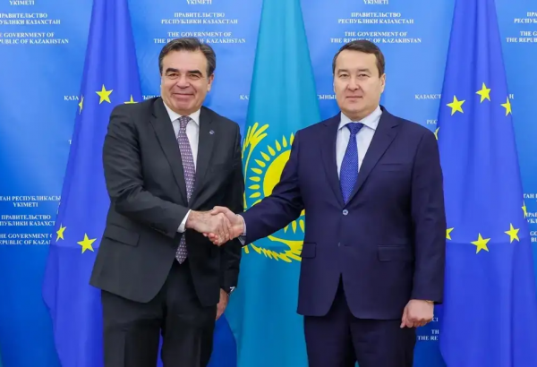 LE PREMIER MINISTRE KAZAKH EXHORTE LA COMMUNAUTÉ EUROPÉENNE DES INVESTISSEURS À PARTICIPER DAVANTAGE À DES PROJETS CONJOINTS