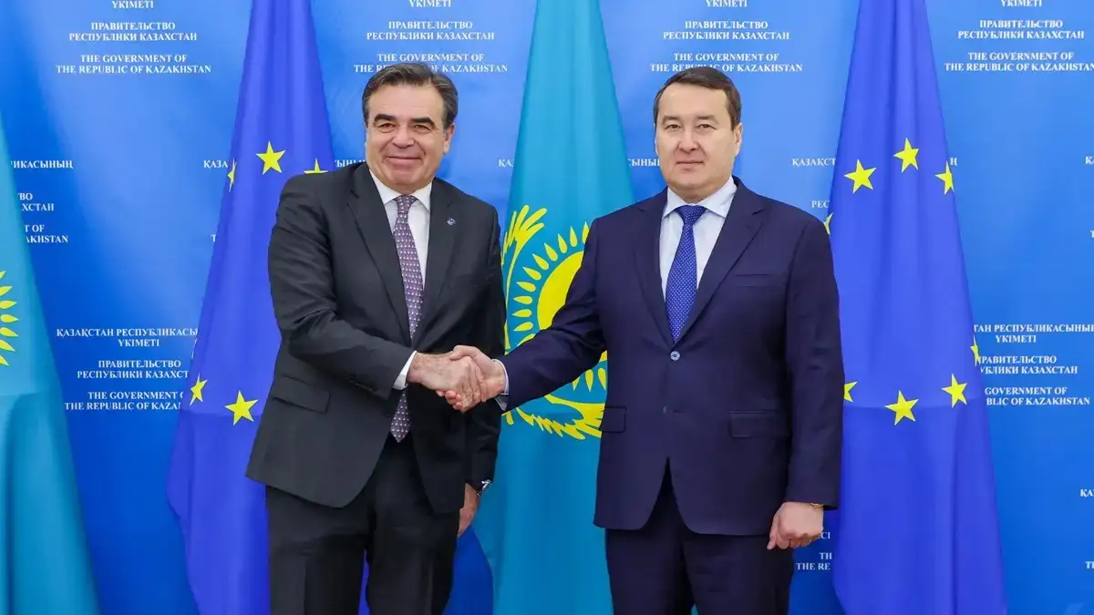 LE PREMIER MINISTRE KAZAKH EXHORTE LA COMMUNAUTÉ EUROPÉENNE DES INVESTISSEURS À PARTICIPER DAVANTAGE À DES PROJETS CONJOINTS