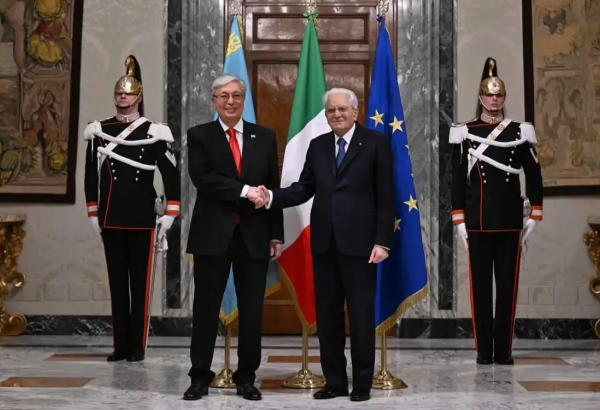 LE PRÉSIDENT TOKAYEV, EN DÉPLACEMENT À ROME, INVITE SON HOMOLOGUE ITALIEN SERGIO MATTARELLA AU KAZAKHSTAN