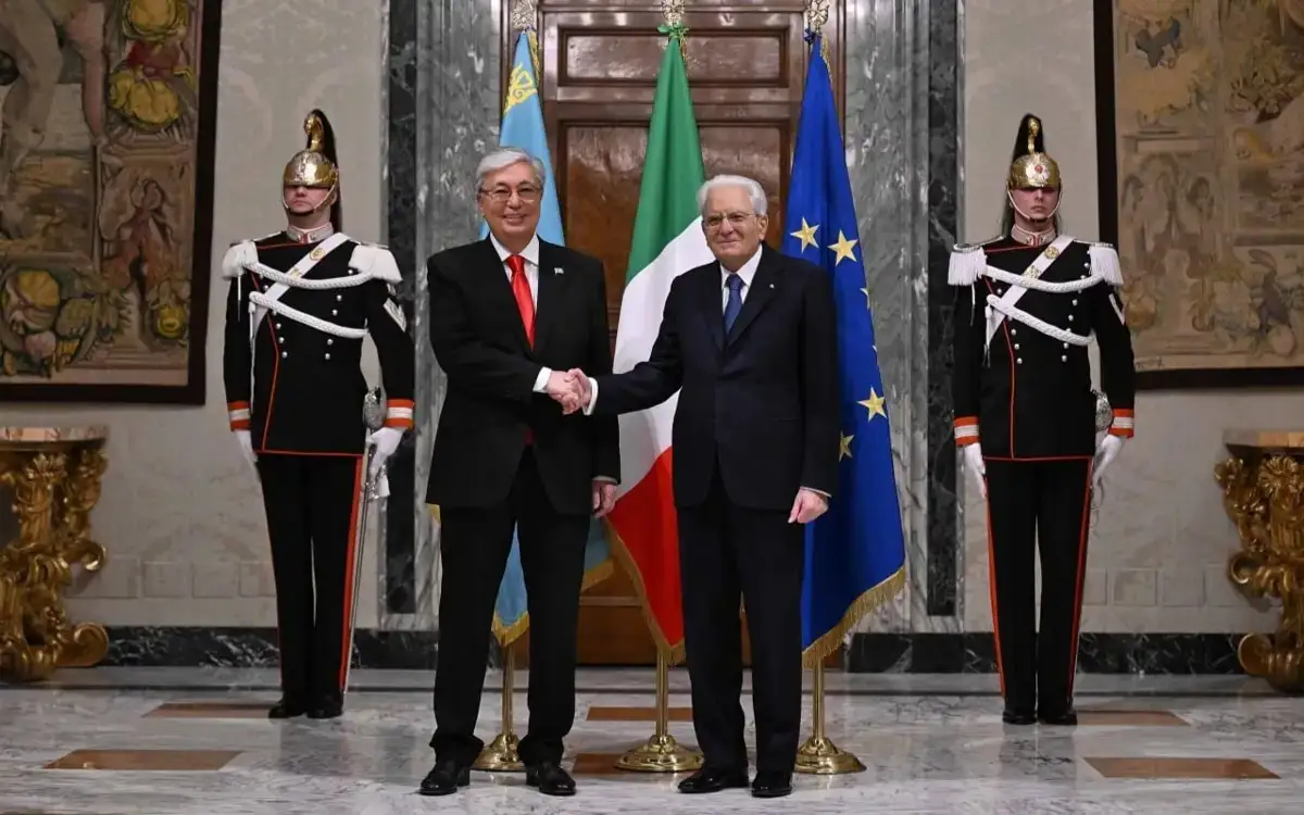 LE PRÉSIDENT TOKAYEV, EN DÉPLACEMENT À ROME, INVITE SON HOMOLOGUE ITALIEN SERGIO MATTARELLA AU KAZAKHSTAN