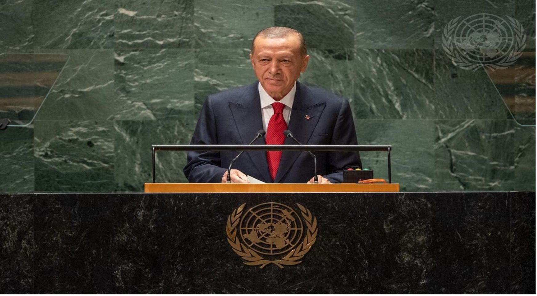 LA STRUCTURE DU CONSEIL DE SÉCURITÉ DE L'ONU DOIT ÊTRE FONDAMENTALEMENT MODIFIÉE, DIT LE PRÉSIDENT TURC ERDOGAN