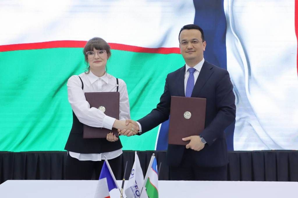 INAUGURATION OFFICIELLE DE LA CHAMBRE ÉCONOMIQUE OUZBÉKISTAN-FRANCE À TACHKENT