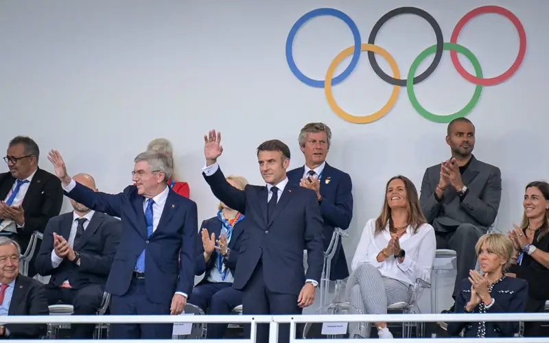 CÉRÉMONIE D'OUVERTURE DES JEUX OLYMPIQUES 2024 À PARIS