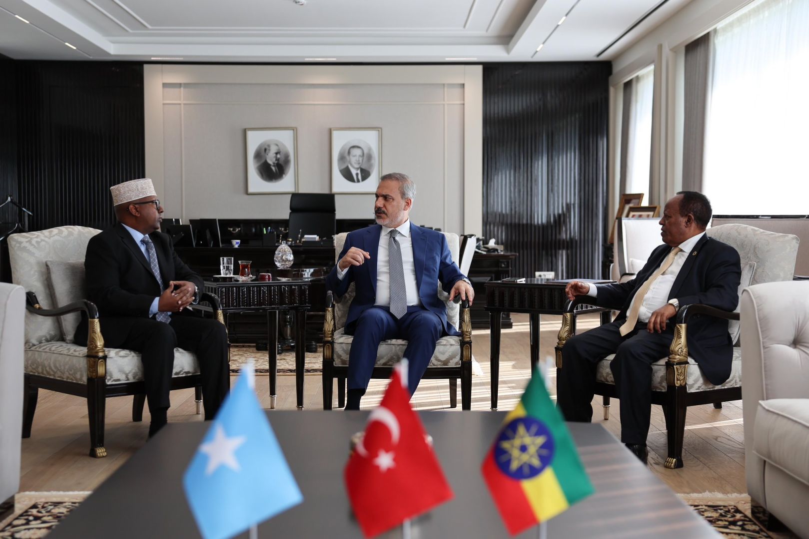 LA TURQUIE S'ENGAGE À CONTRIBUER AU RÈGLEMENT DU DIFFÉREND ENTRE LA SOMALIE ET L'ÉTHIOPIE