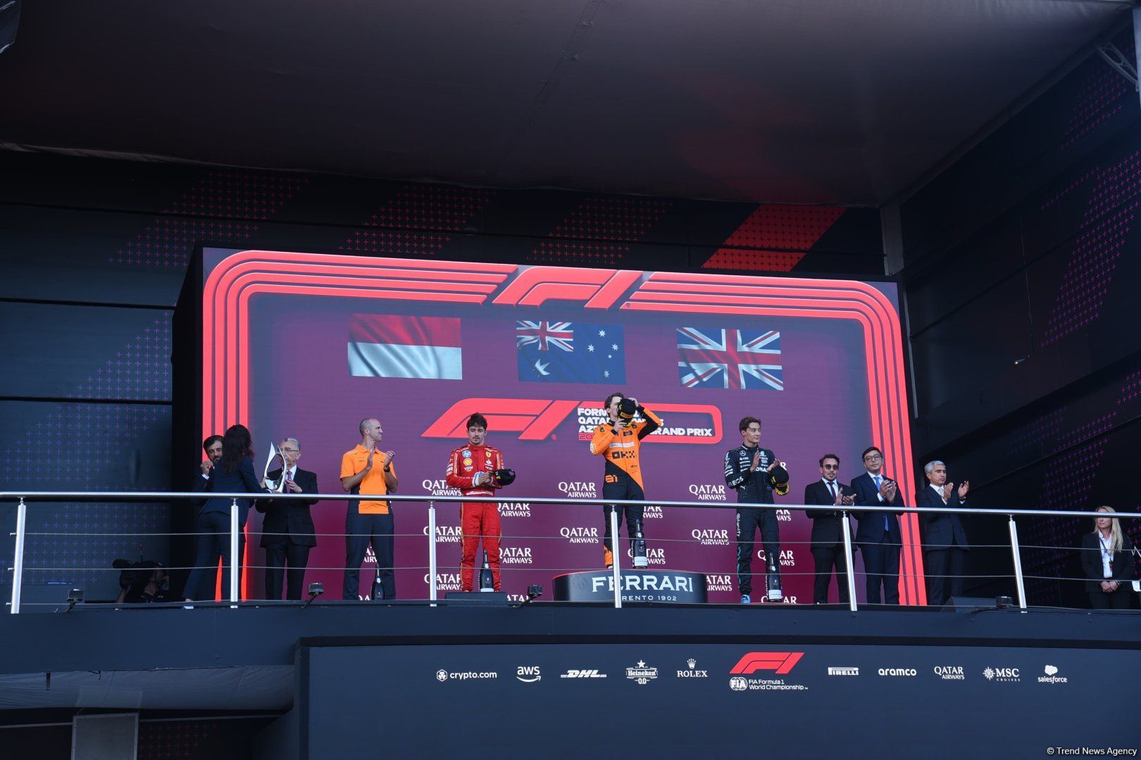 FORMULE 1 : PLASTRI, DE MCLAREN, REMPORTE LA DEUXIÈME VICTOIRE DE SA CARRIÈRE AU GP D'AZERBAÏDJAN