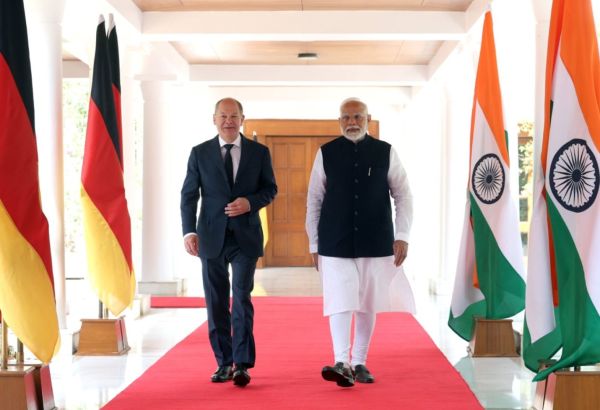 À NEW DELHI SCHOLZ PLAIDE POUR UN ACCORD DE LIBRE-ÉCHANGE ENTRE L'INDE ET L'UNION EUROPÉENNE