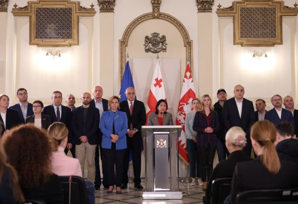 L'UE RÉCLAME UNE ENQUÊTE SUR LES "IRRÉGULARITÉS" DES ÉLECTIONS LÉGISLATIVES EN GÉORGIE