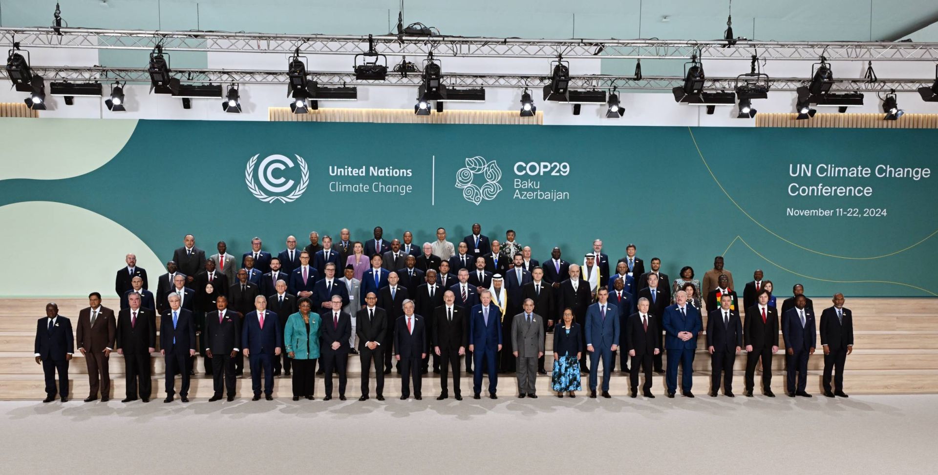 ERDOGAN REJOINT LES DIRIGEANTS MONDIAUX À LA COP29 À BAKOU POUR L'ACTION CLIMATIQUE