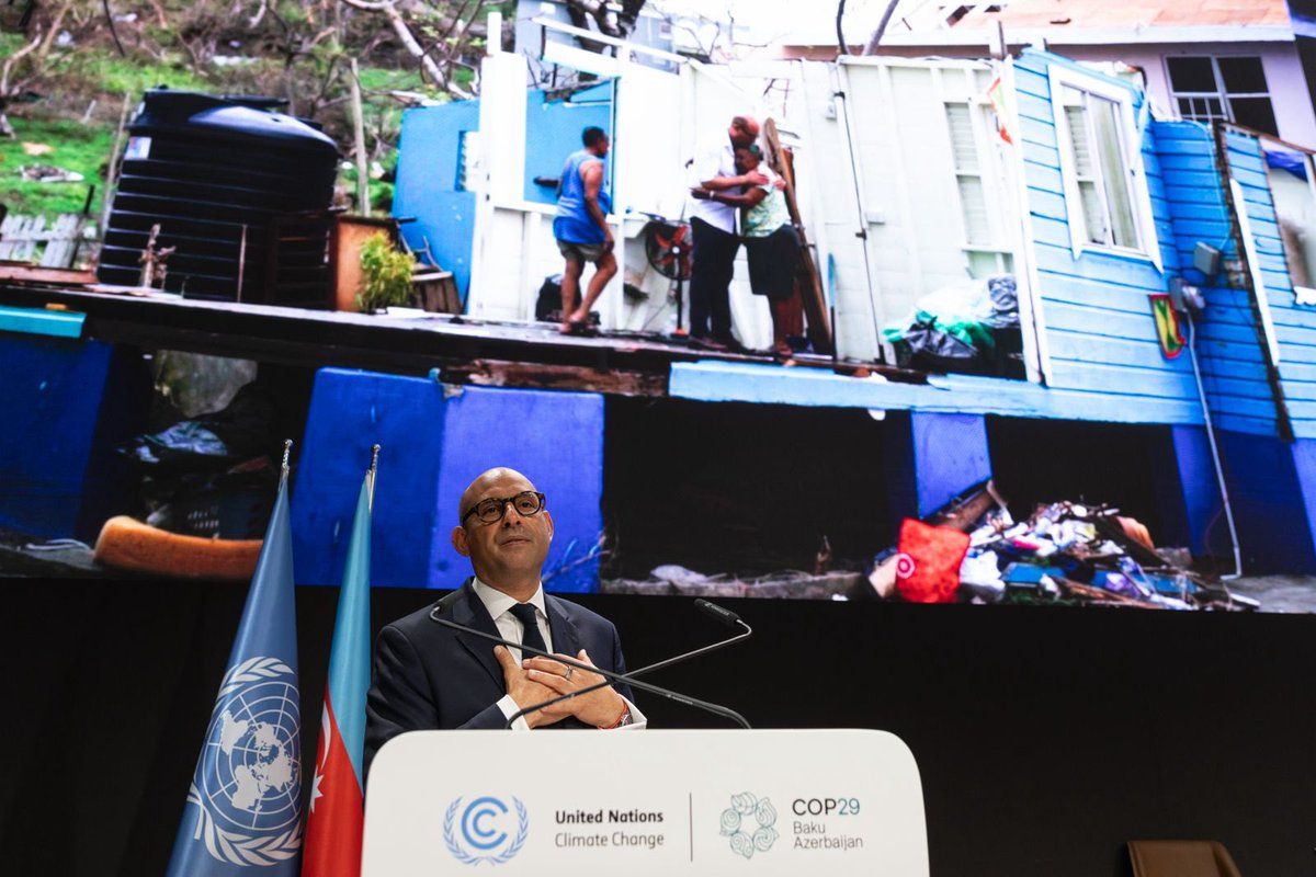 LES NATIONS UNIES APPELLENT À UN ACCORD URGENT SUR LE FINANCEMENT DE LA LUTTE CONTRE LE CHANGEMENT CLIMATIQUE LORS DE LA COP29