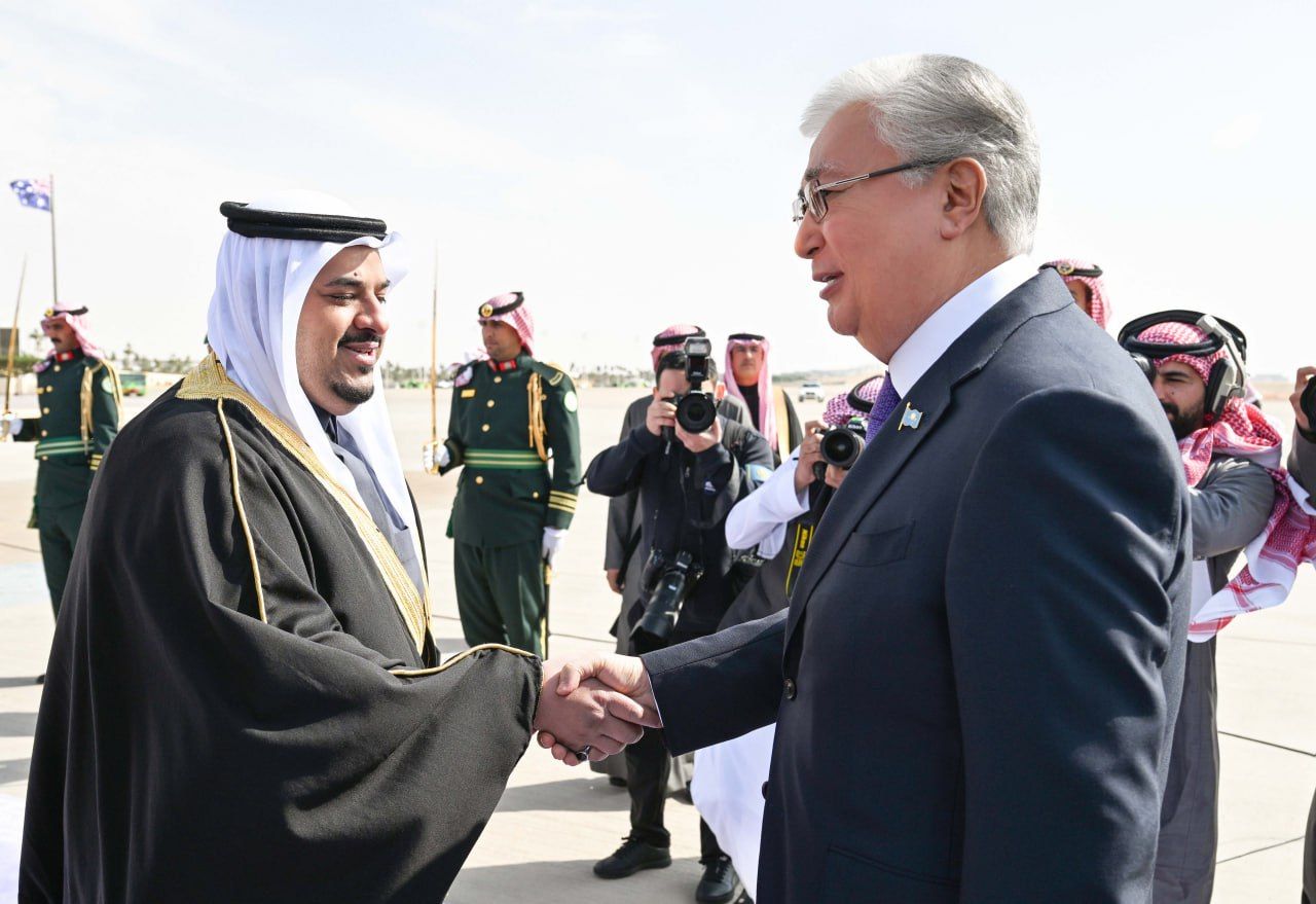 LE PRÉSIDENT DU KAZAKHSTAN ARRIVE EN ARABIE SAOUDITE POUR UNE VISITE DE TRAVAIL