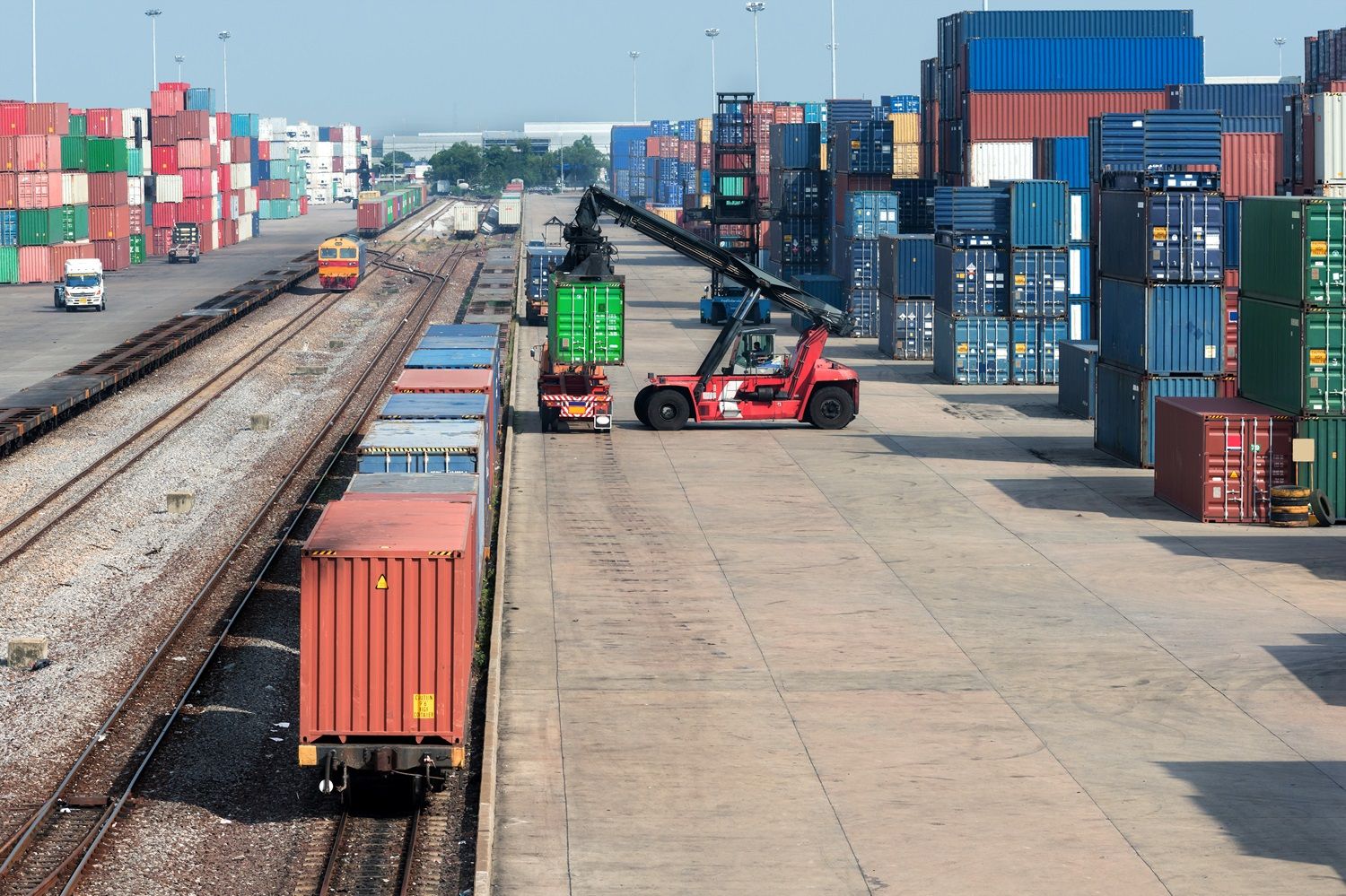 LE PREMIER TRAIN-BLOC RELIANT L'OUZBÉKISTAN AU BRÉSIL DÉMARRE SUR LE CORRIDOR MÉDIAN