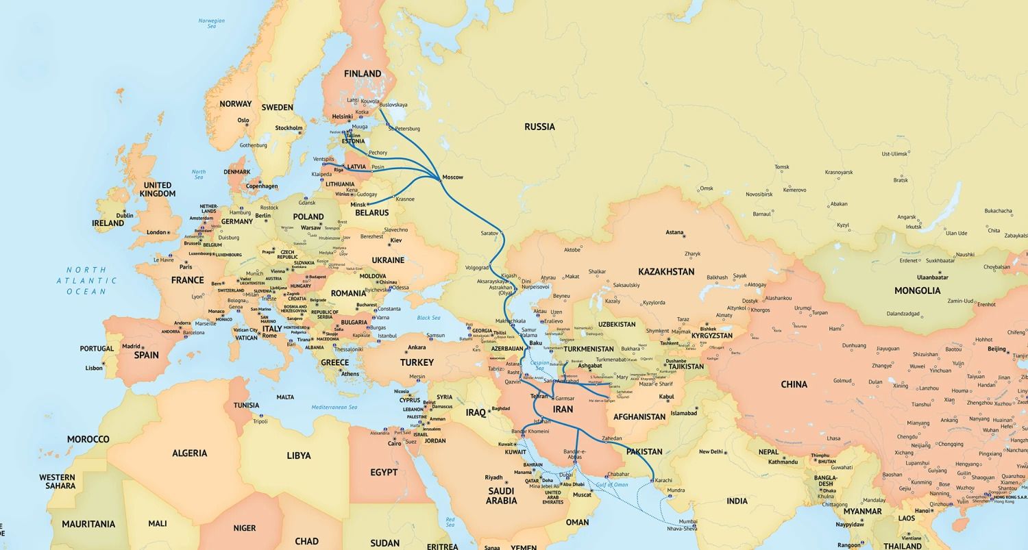 L'AZERBAÏDJAN, LA RUSSIE ET L'IRAN SE RÉUNISSENT POUR DISCUTER DE LA CONSTRUCTION DE LA LIGNE FERROVIAIRE RASHT-ASTARA