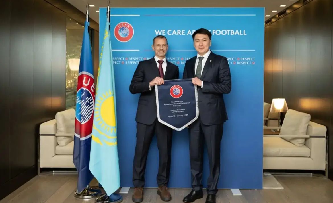 LE PRÉSIDENT DE L'UEFA ALEKSANDER ČEFERIN BIENTÔT EN VISITE AU KAZAKHSTAN