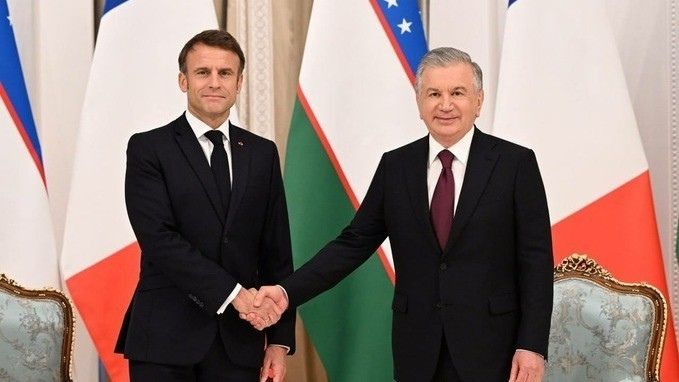 LE PRÉSIDENT OUZBEK, SHAVKAT MIRZIYOYEV, EFFECTUE UNE VISITE OFFICIELLE À PARIS LES MERCREDI 12 ET JEUDI 13 MARS 2025